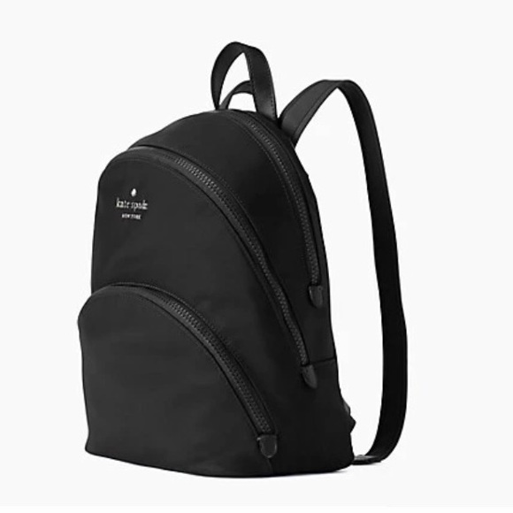 NWT Kate Spade Karissa Nylon Backpack, Black main image 6